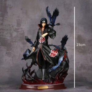 itachi standing 25cm double head figure with blister and box