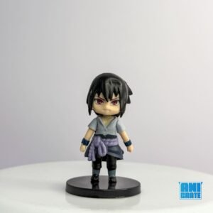 sasuke uchiha mini figure – 6.5 cm | naruto mini chibi action figure
