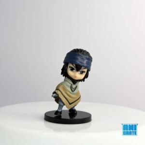 sasuke uchiha wanderer cloak edition mini figure – 6.5 cm | naruto mini chibi action figures