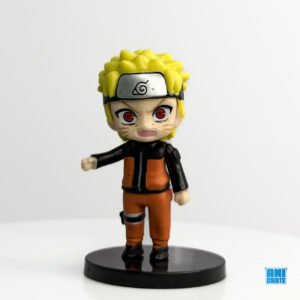 naruto uzumaki (kurama chakra influence mode) red eyes mini figure – 6.5 cm | | naruto mini chibi action figure