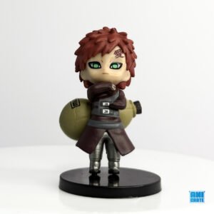 gaara with gourd mini figure – 6.5 cm | naruto mini chibi action figures