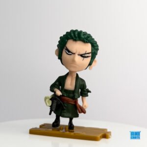 roronoa zoro action figure – 9cm | one piece mini action figure