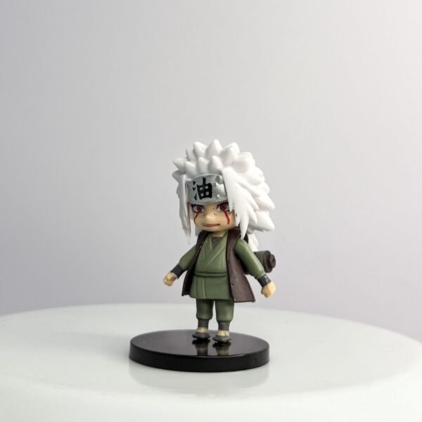 jiraiya mini figure – 6.5 cm | naruto mini chibi action figures