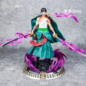 roronoa zoro standing action figure