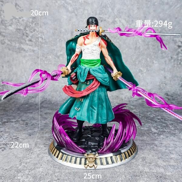 roronoa zoro standing action figure